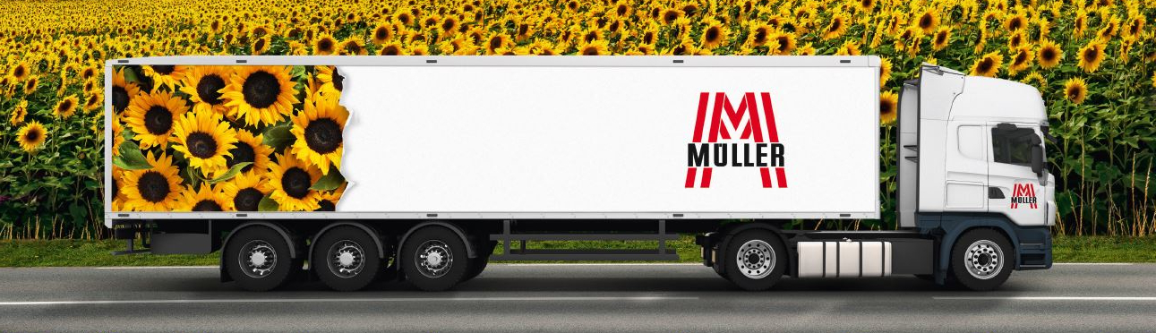 Truck mit blumen